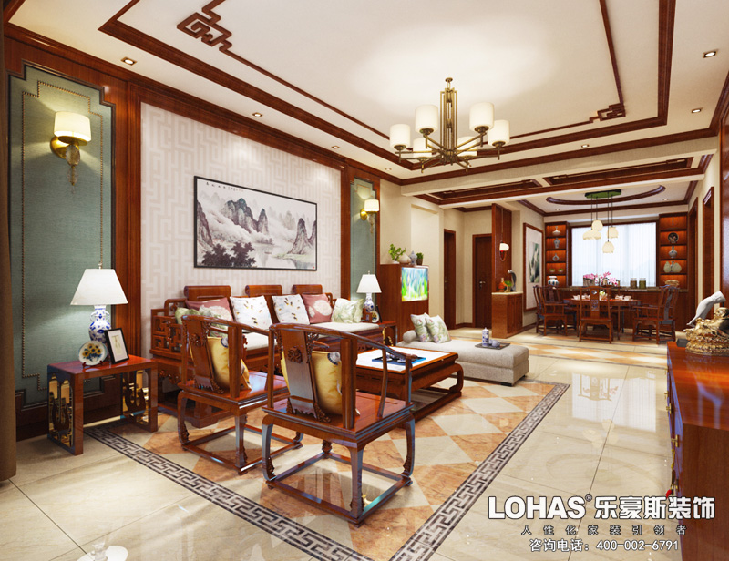 濱河華府/139平米/簡(jiǎn)中風(fēng)格