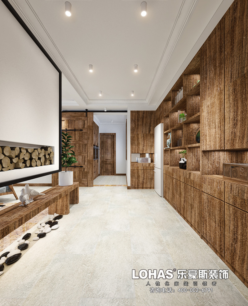 卓達(dá)明郡200平米越層北歐風(fēng)格