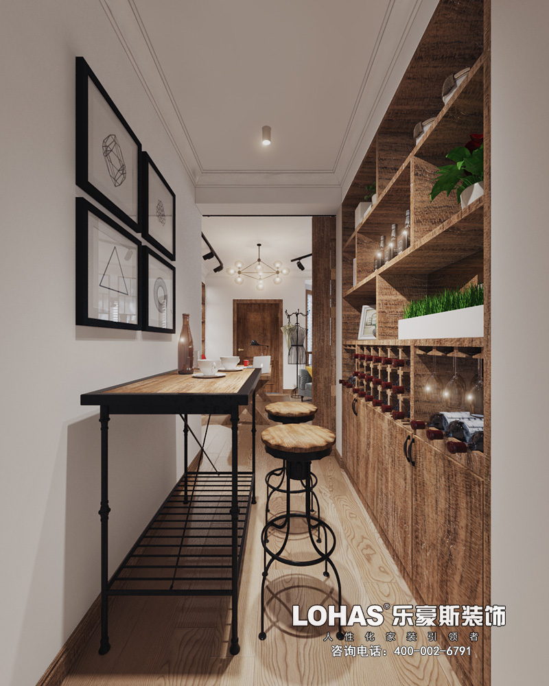 卓達(dá)明郡200平米越層北歐風(fēng)格