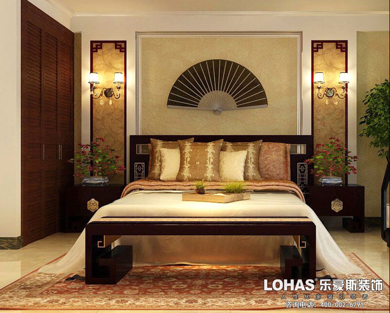 盛世御城160平米三室兩廳新中式風(fēng)格