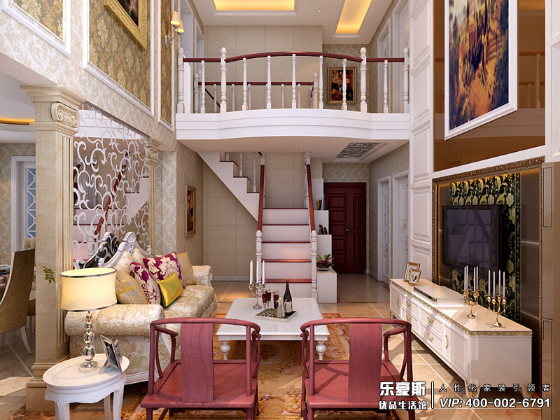 熙園189平米歐式裝修效果圖