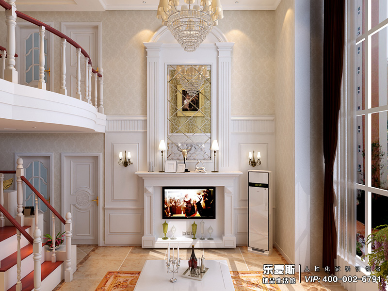 熙園189平米歐式裝修效果圖