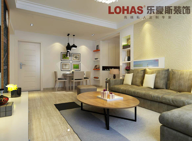 東風(fēng)小區(qū)103平三室兩廳宜家裝修效果圖