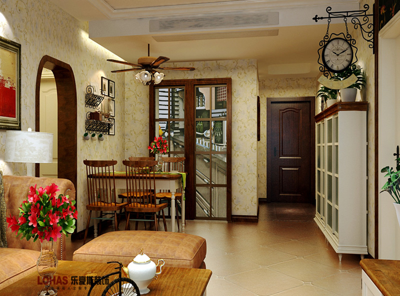 紫晶悅城/115平/美式