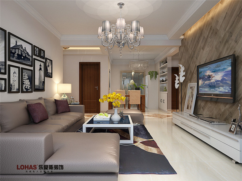 長(zhǎng)九中心127平簡(jiǎn)約風(fēng)格裝修效果圖