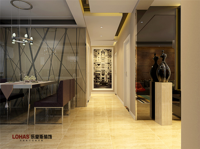 3302宿舍140平三室兩廳現(xiàn)代簡約裝修效果圖