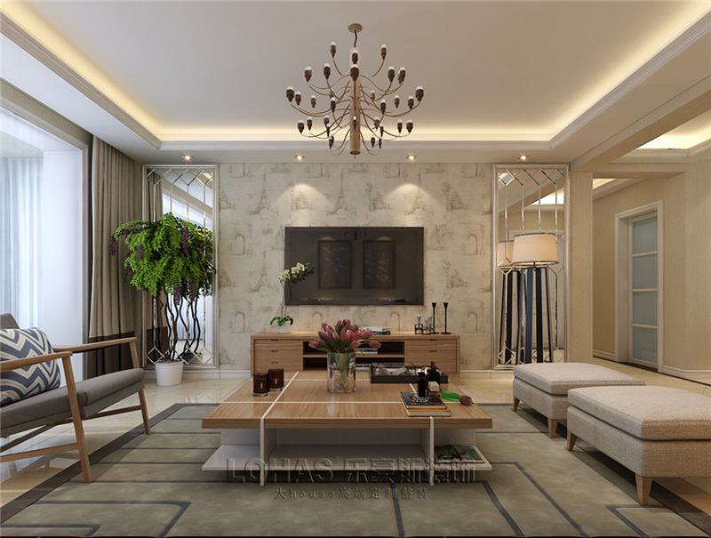 金域私邸140平簡(jiǎn)約風(fēng)格