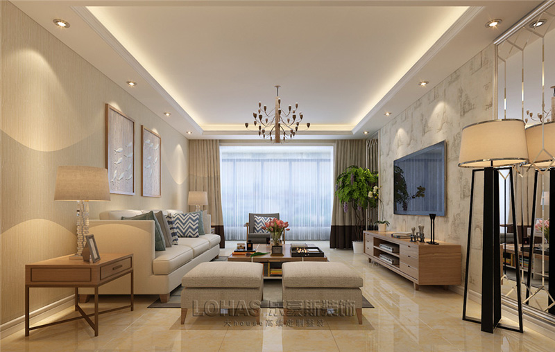 金域私邸140平簡(jiǎn)約風(fēng)格