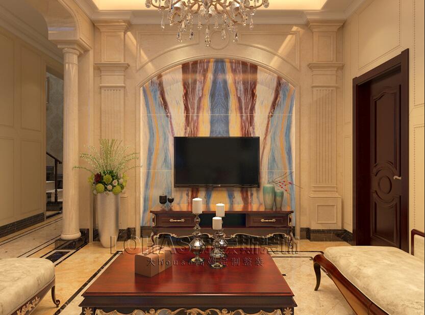 碧桂園180平別墅美式新古典風(fēng)格