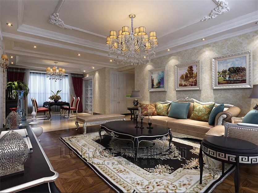 盛邦大都會/130平/歐美風格