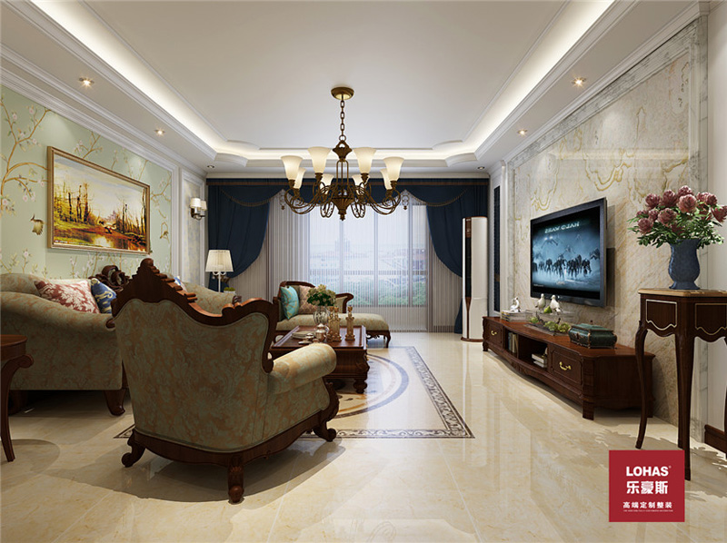 鹿錦苑160平現(xiàn)代