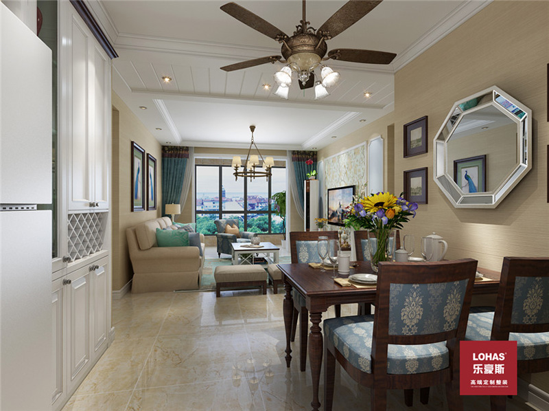 東勝紫御府簡約裝修效果圖