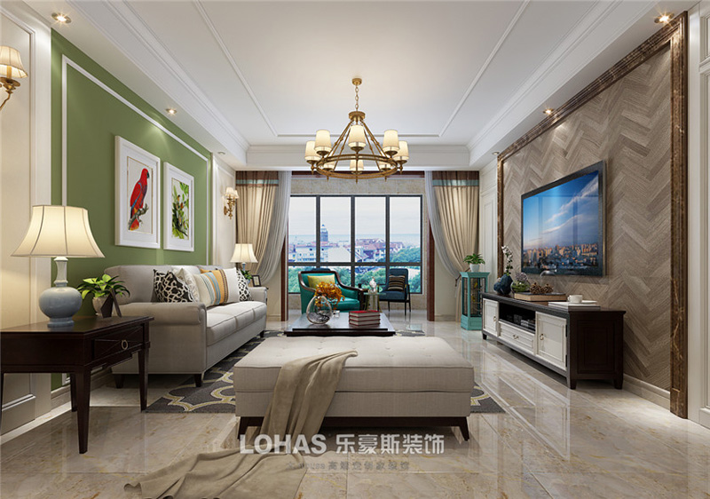 林蔭大院/141平/簡美式風格