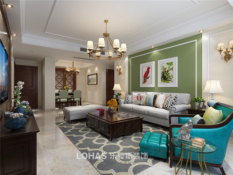 林蔭大院/141平/簡美式風格