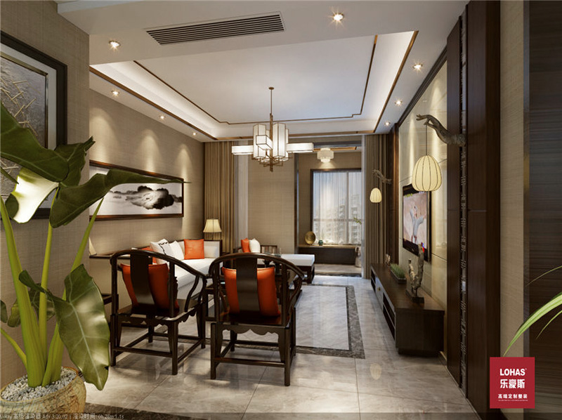 長(zhǎng)九中心256平新中式