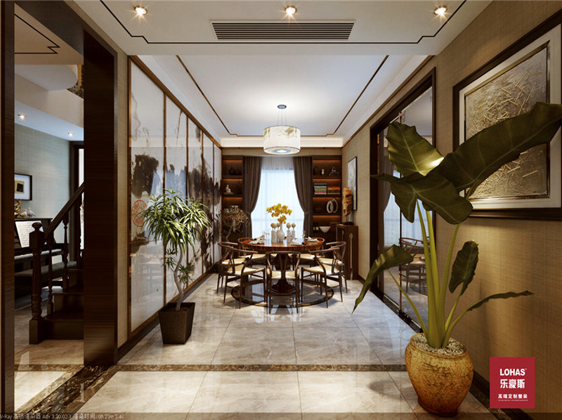 長(zhǎng)九中心256平新中式