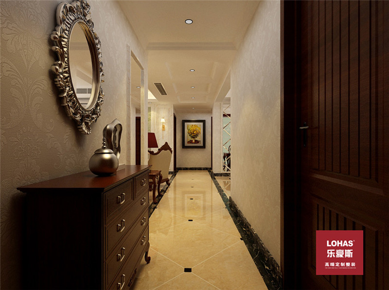 星河盛世138平美式裝修