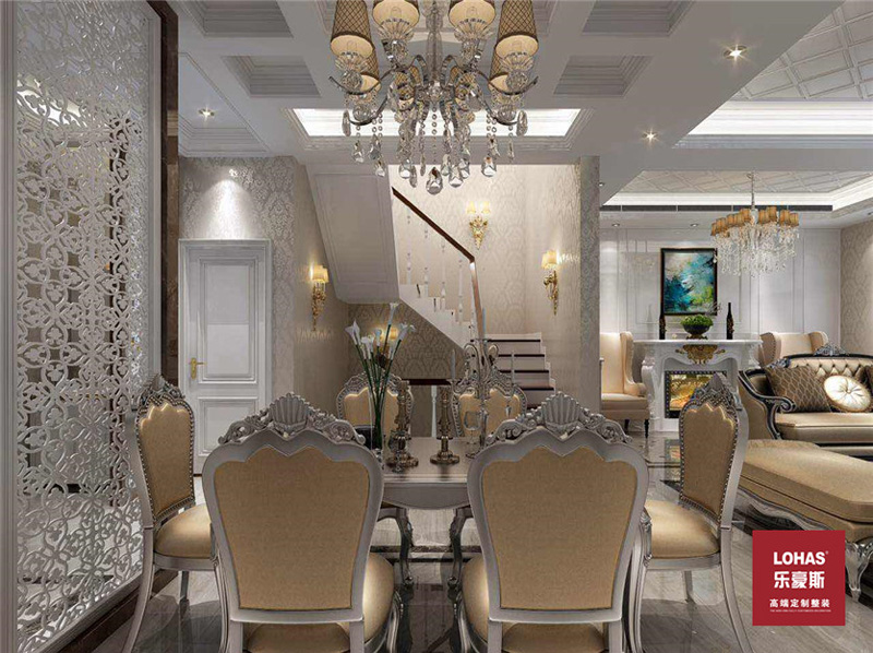 上山間別墅/350平/歐式裝修