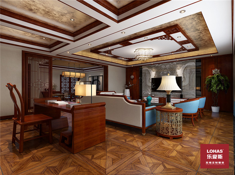 南村古鎮(zhèn)540平別墅中式裝修 南村古鎮(zhèn)540平別墅中式裝修