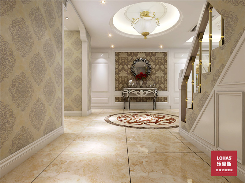 長(zhǎng)瑞錦城203平米裝修效果圖