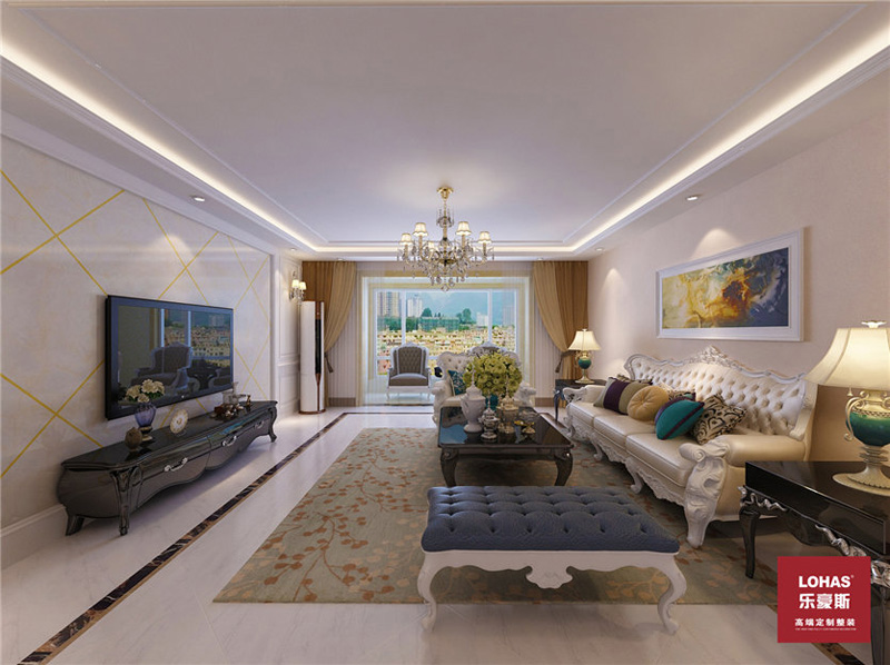 奧北公元簡歐裝修效果圖