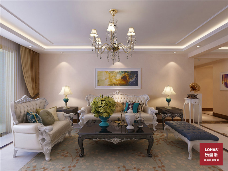 奧北公元簡歐裝修效果圖