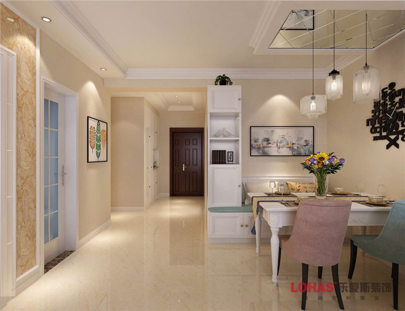 盛世長安88平簡歐風格