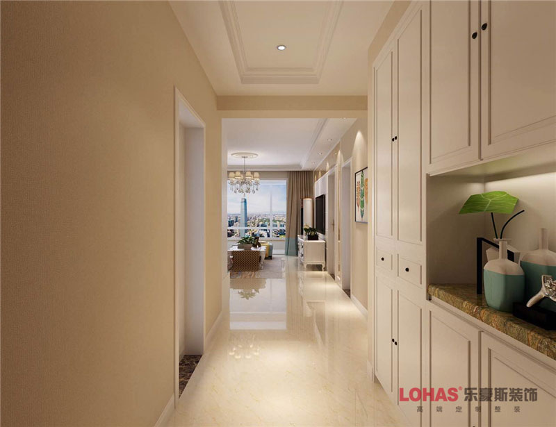 盛世長安88平簡歐風格