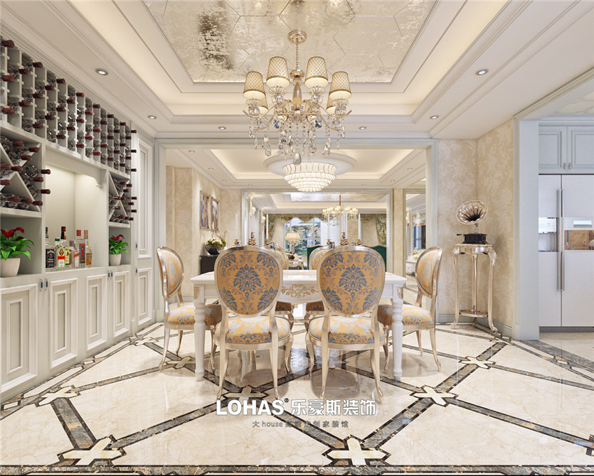 建投十號(hào)院300平歐式效果圖