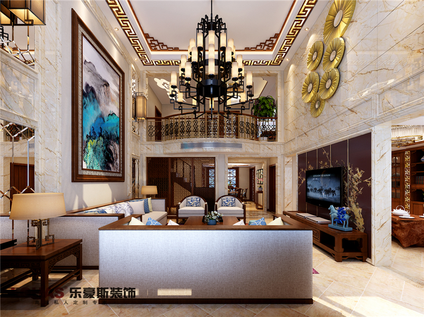 鑫界王府270平四室新中式裝修效果圖 鑫界王府270平四室新中式裝修效果圖