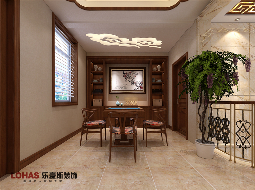 鑫界王府270平四室新中式裝修效果圖 鑫界王府270平四室新中式裝修效果圖