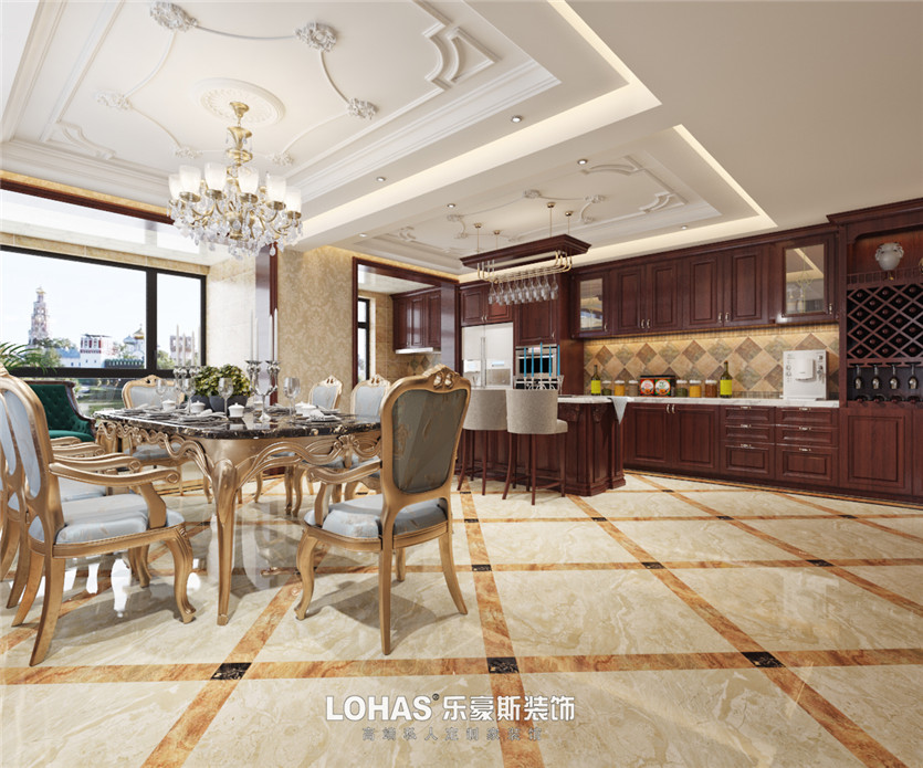 春江花月300平歐式效果圖 春江花月300平歐式效果圖