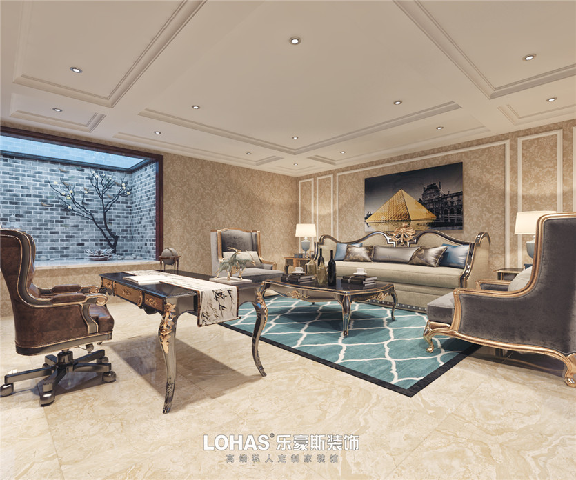 春江花月300平歐式效果圖 春江花月300平歐式效果圖