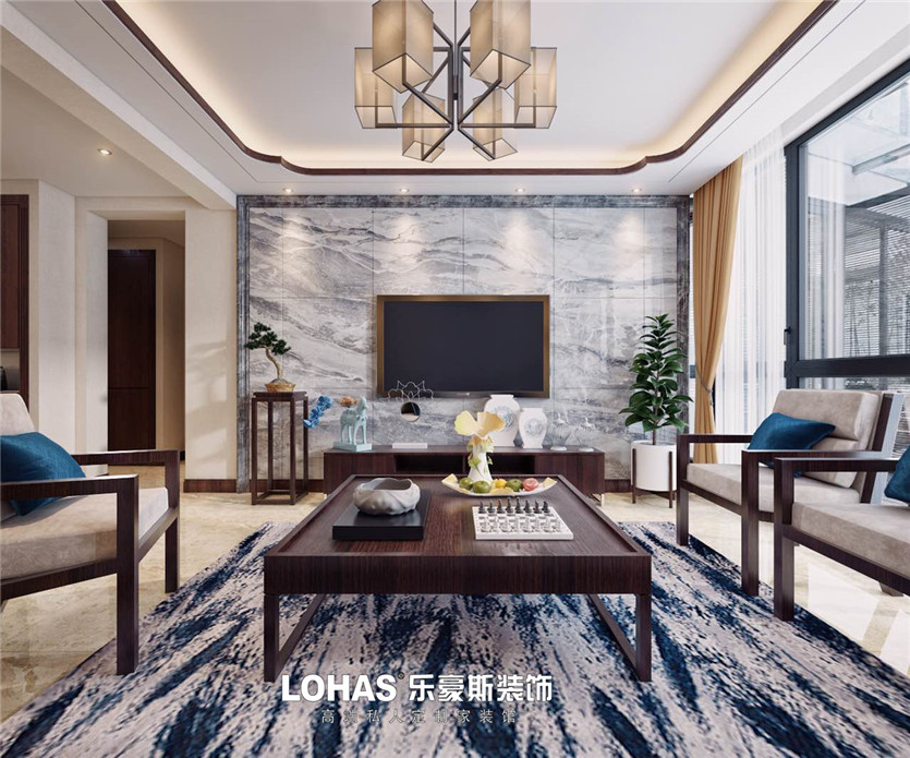 名相華府150平新中式四室效果圖 名相華府150平新中式四室效果圖