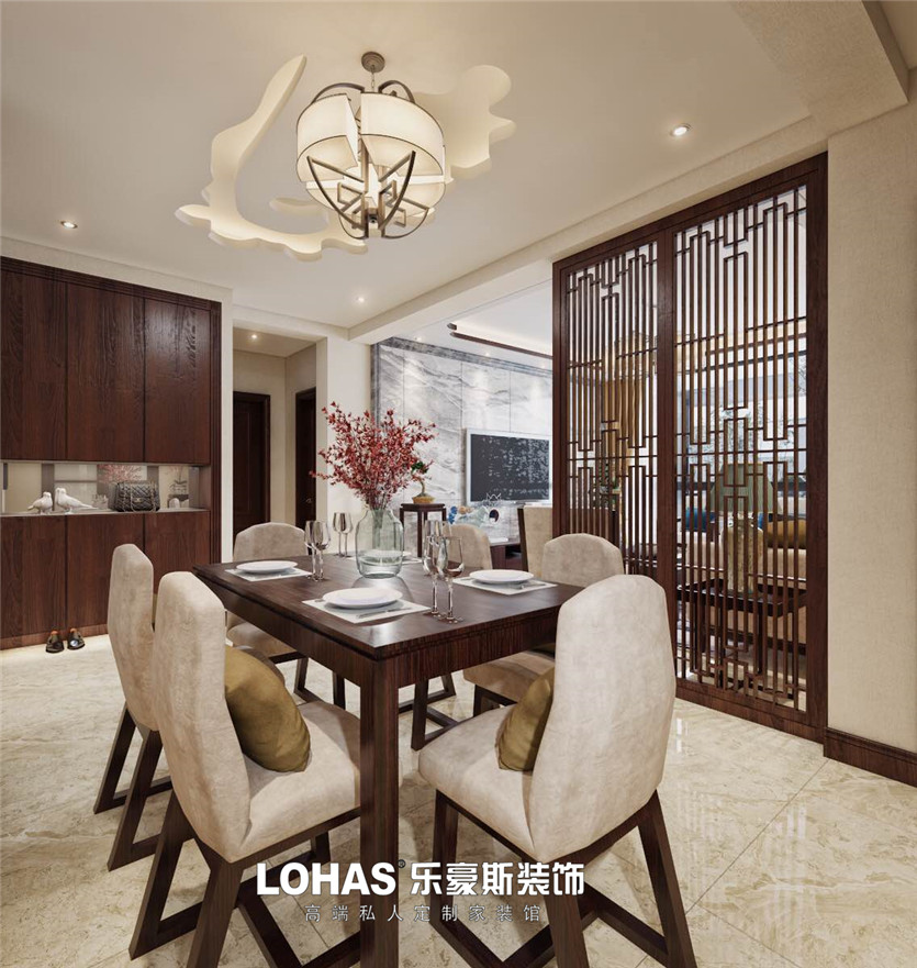 名相華府150平新中式四室效果圖 名相華府150平新中式四室效果圖