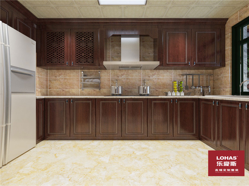 匯君城140平三室新中式風格裝修效果圖