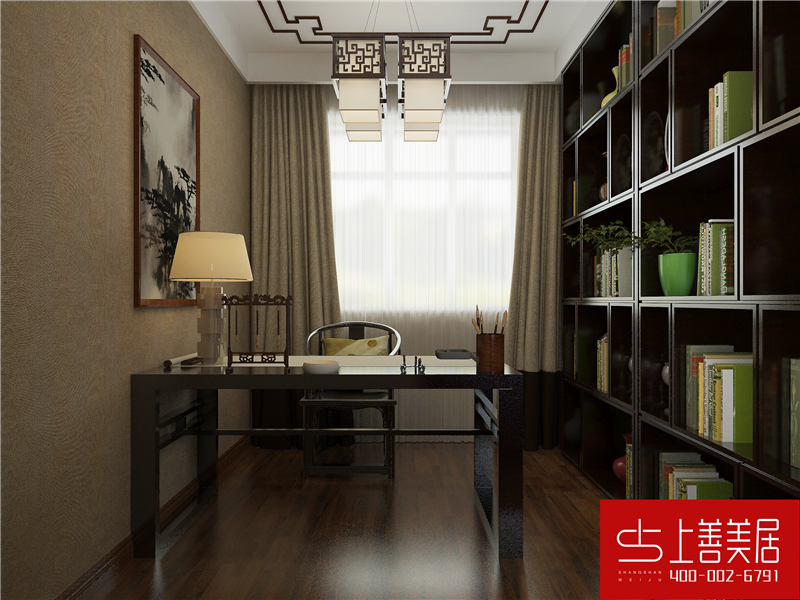 綠朗時(shí)光170平四室兩廳簡歐風(fēng)格裝修效果圖