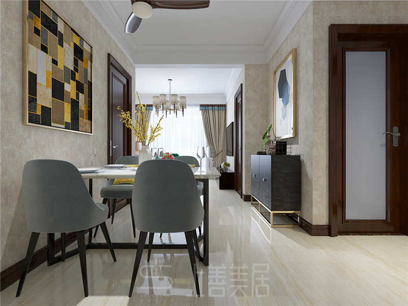 榮盛城72平現(xiàn)代簡約