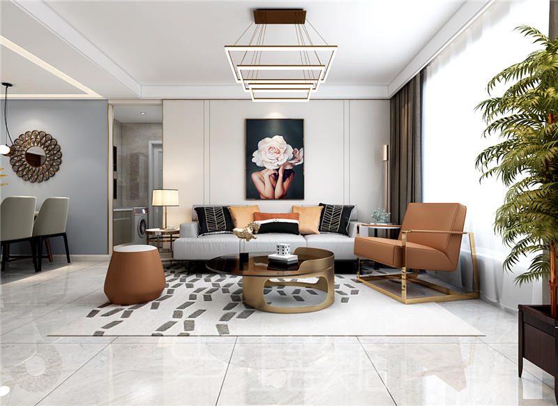 榮盛城100平現(xiàn)代簡約