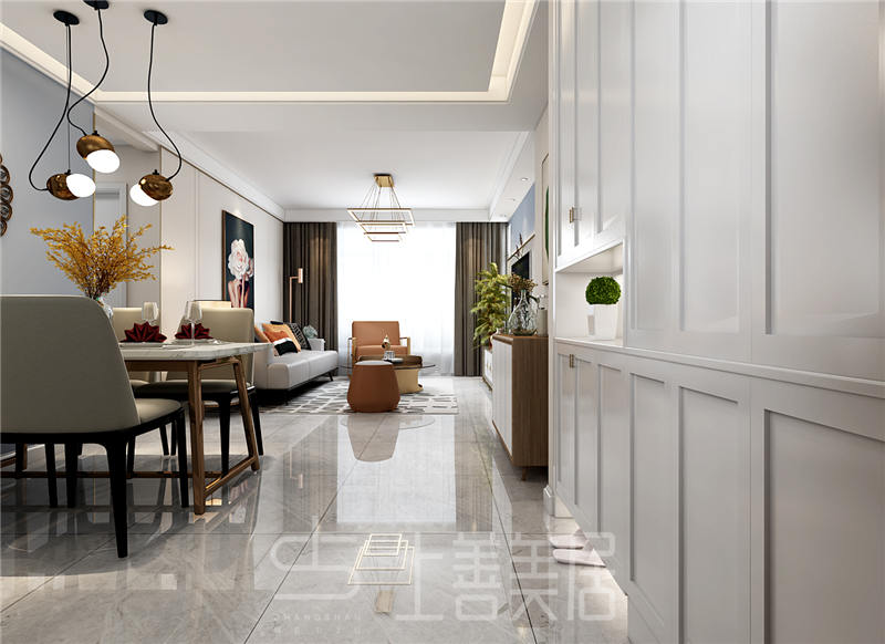 榮盛城100平現(xiàn)代簡約