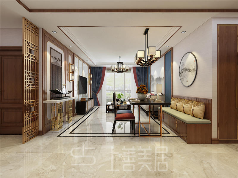 榮盛城128平新中式