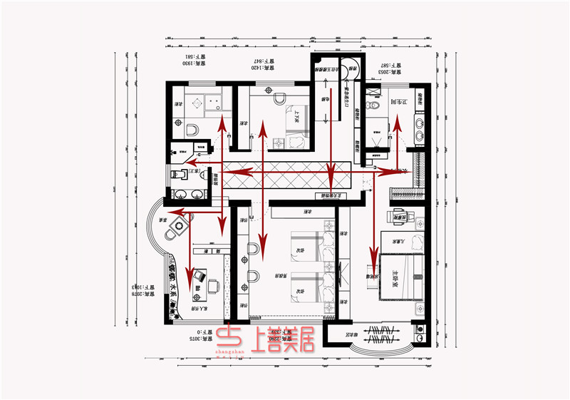 卓達玫瑰園400㎡中式