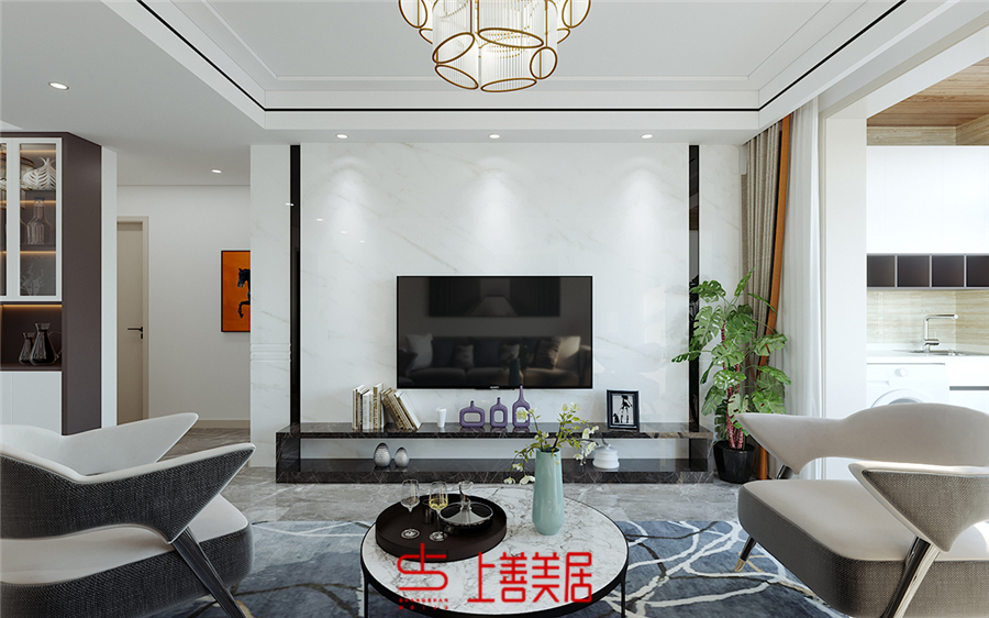 濱河華府/124㎡/現(xiàn)代簡約