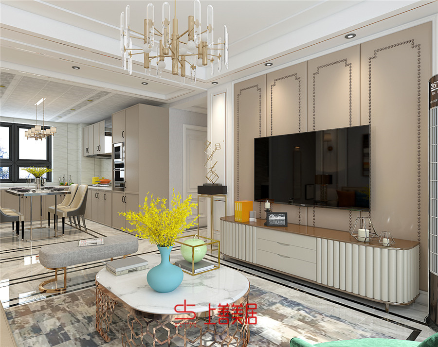 弘達(dá)明尚/110㎡/美式輕奢