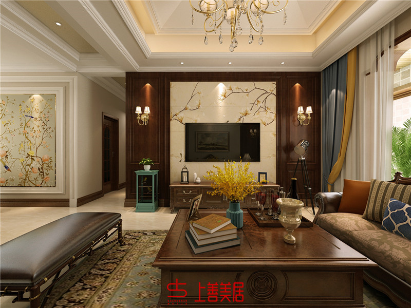 保利東郡/140㎡/美式