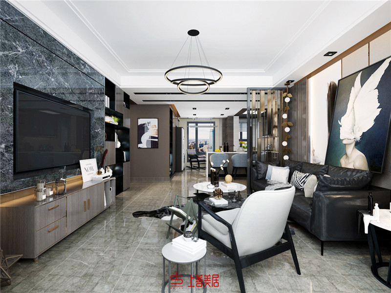 公園城135㎡現(xiàn)代臺式