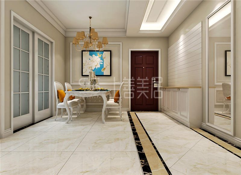 純棉時(shí)代130平簡(jiǎn)歐