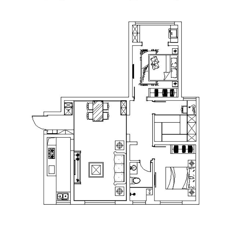 翰林觀天下/110平/北歐簡約