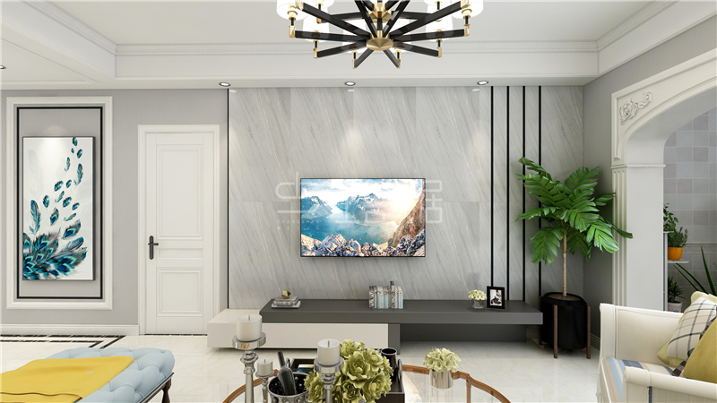 奧北公元/135平/簡歐混搭