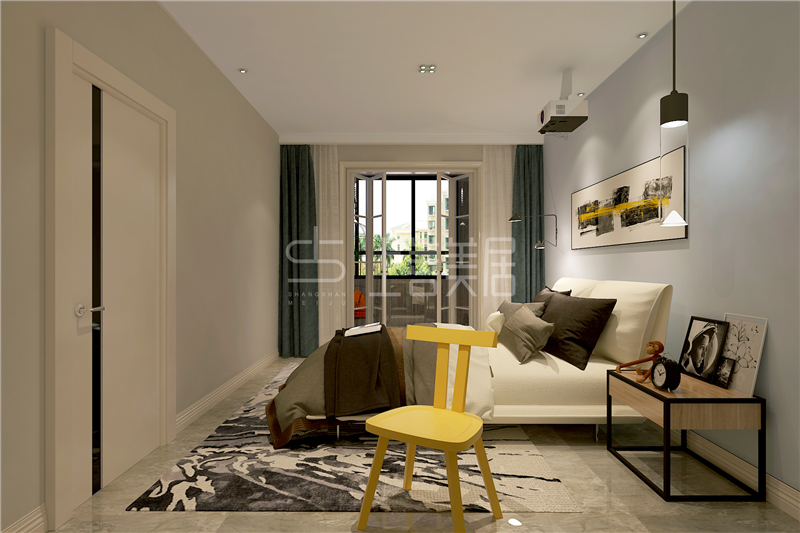 西山庭院110平現(xiàn)代簡(jiǎn)約